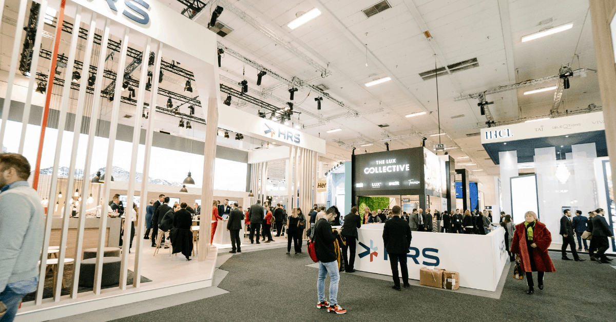 <figcaption>Inside ITB Berlin 2019. Image credit: Blacklane</figcaption>