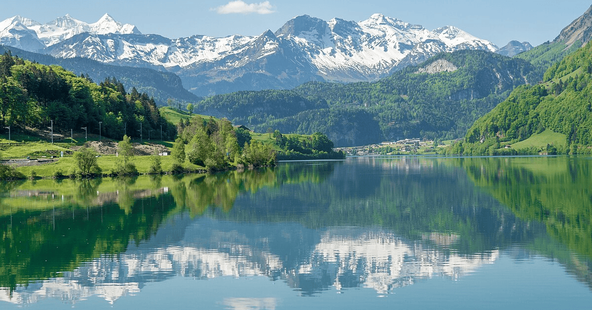 <figcaption class="wp-element-caption">Lake Lungern, Switzerland. <em>Image credit: Wikimedia</em></figcaption>