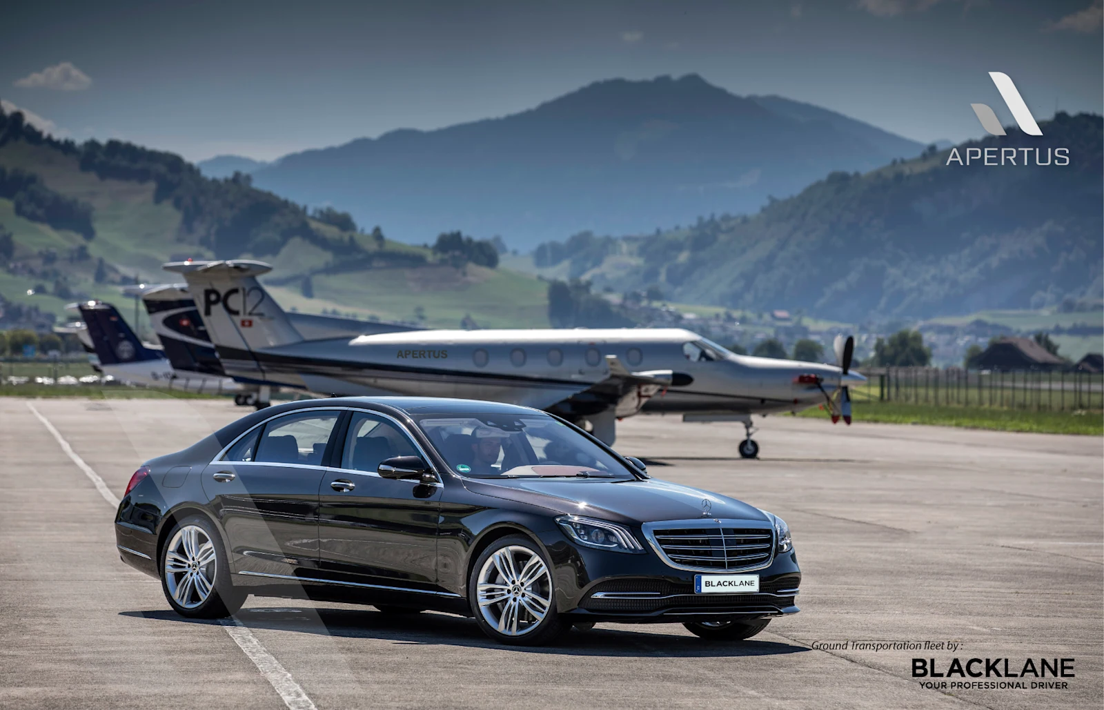 APERTUS Aviation Chooses Blacklane for Its Private Jet Travelers  