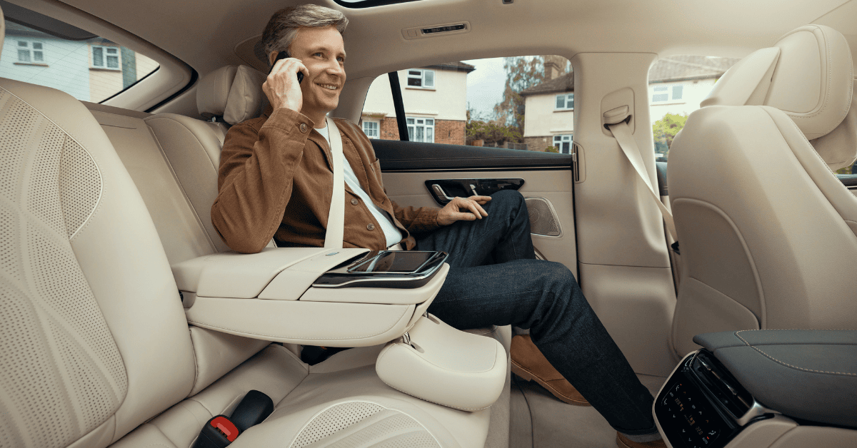 <figcaption class="wp-element-caption">Choose Blacklane's chauffeur service to arrive with style and confidence.</figcaption>