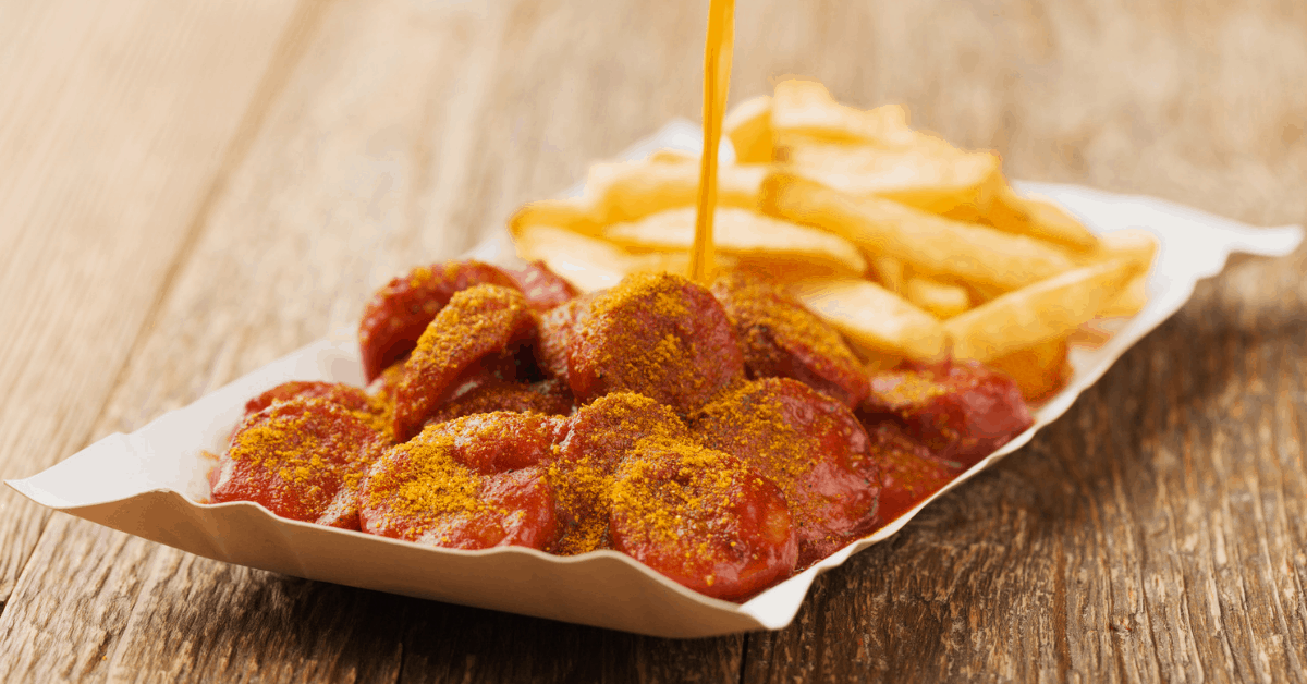 <figcaption>Enjoy traditional German fare with the humble currywurst. Image credit: gkrphoto/iStock</figcaption>