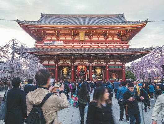 <figcaption class="wp-element-caption">Senso-ji Temple, Tokyo.<em> Image credit: Jérémy Stenuit/ Unsplash</em><br></figcaption>