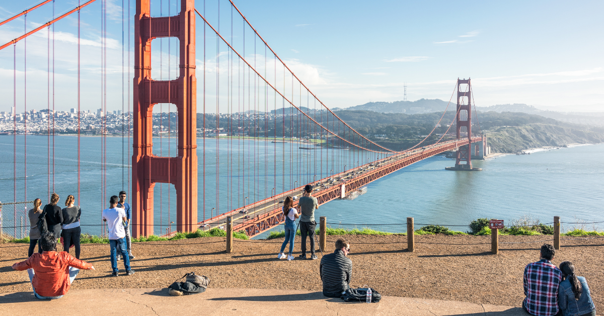 The Golden Gate Bridge is a world-famous suspension bridge located in San Francisco, California, USA.