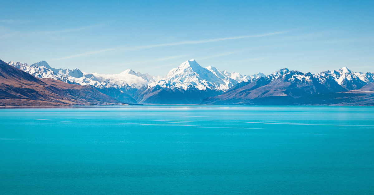 <figcaption>Tekapo Lake in Aoraki Mount Cook National Park.<em> Image credit: Mlenny/iStock</em></figcaption>