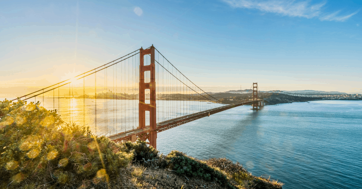 <figcaption>The Golden Gate Bridge. <em>Image credit: iStock</em></figcaption>