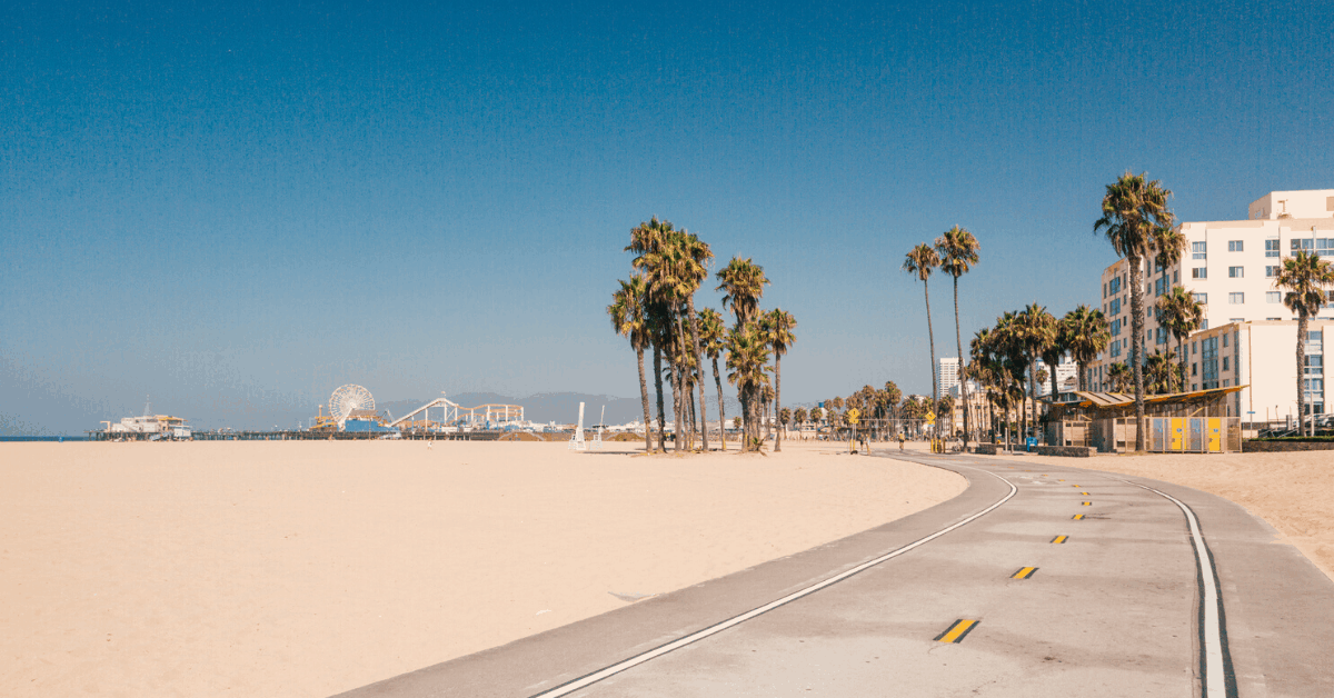 <figcaption>Enjoy the sunshine at Venice Beach. <em>Image credit: Ingus Kruklitis/iStock</em></figcaption>