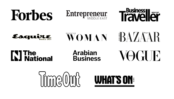 Featured in Magazine Logos - Dubai