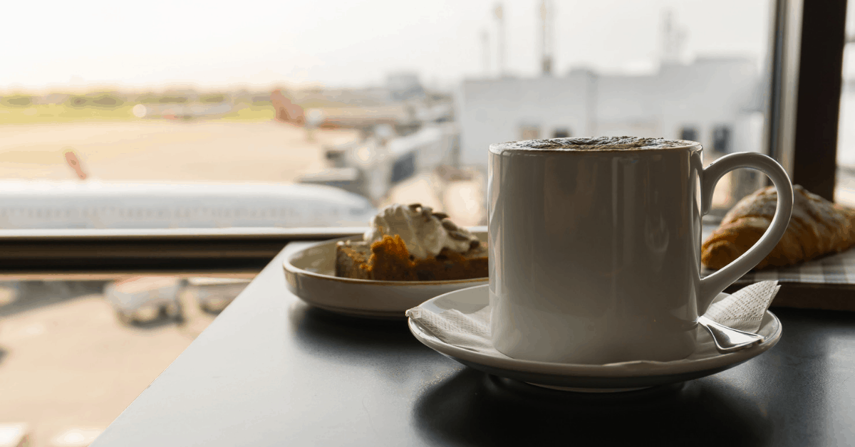 <figcaption>Enjoy a coffee with runway views. Image credit: Torjrtrx/iStock</figcaption>