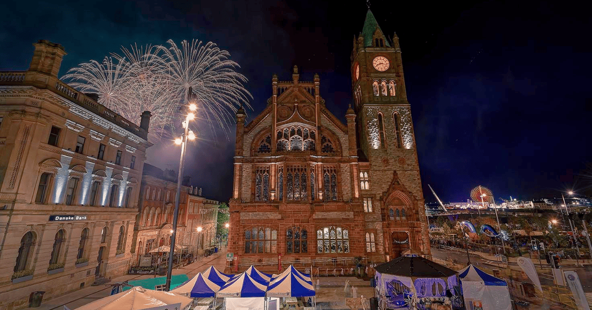 <figcaption class="wp-element-caption">Derry Halloween Festival. <em>Image Credit: Deane McDermott/ Flickr</em></figcaption>