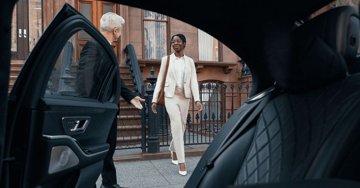 <figcaption class="wp-element-caption">With Blacklane enjoy the quality of a traditional chauffeur, with the convenience of riding within minutes of booking. <em>Image credit: Blacklane</em></figcaption>