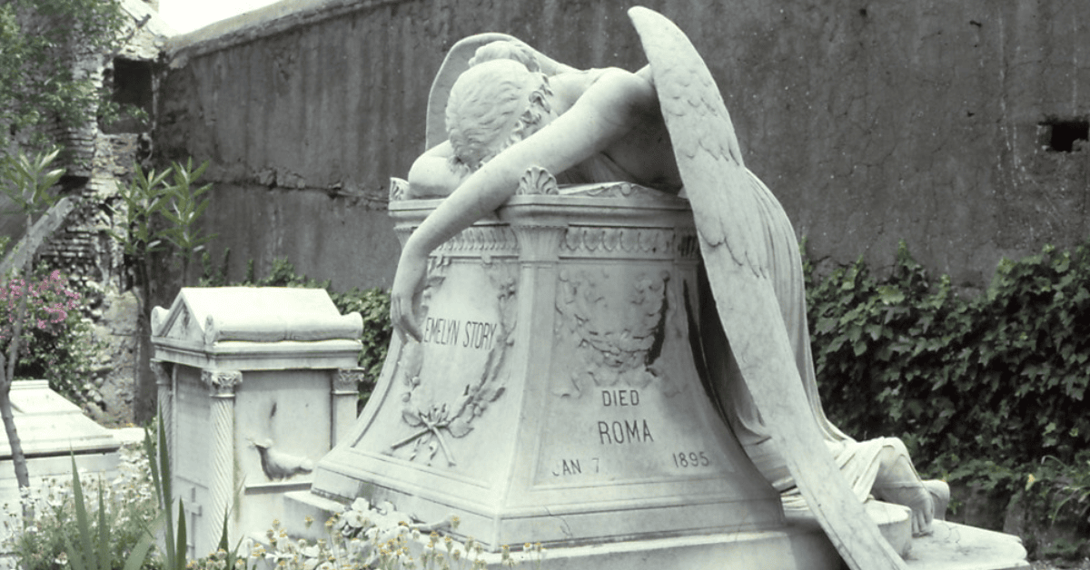 <figcaption class="wp-element-caption">Protestant Cemetery in Rome, also known as the Cimitero Acattolico or the Non-Catholic Cemetery, is a historic and tranquil burial ground located in the Testaccio neighborhood, near the Pyramid of Cestius. <em>Image credit: Wikimedia</em></figcaption>