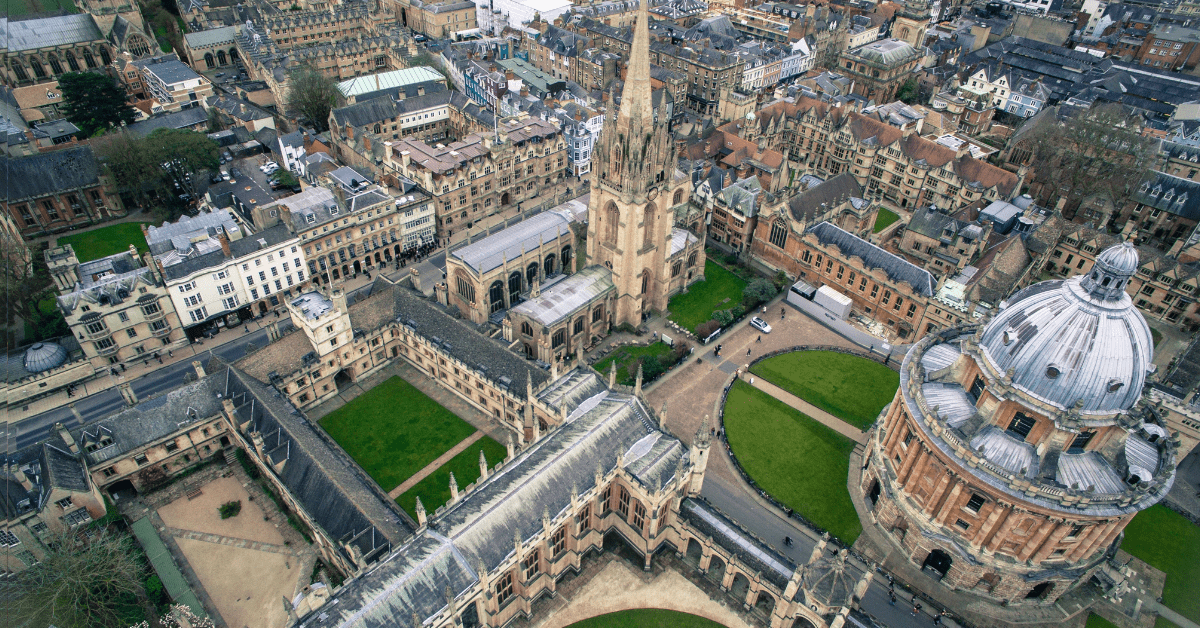 <figcaption class="wp-element-caption">University of Oxford, Oxford, United Kingdom. <em>Image credit: Sidharth Bhatia/Unsplash</em></figcaption>