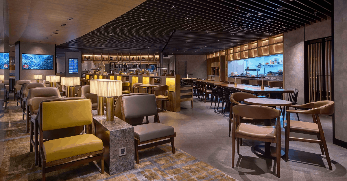 <figcaption>One of four Plaza Premium Lounges at Kuala Lumpur Airport.<em> Image credit: Plaza Premium Lounge</em></figcaption>