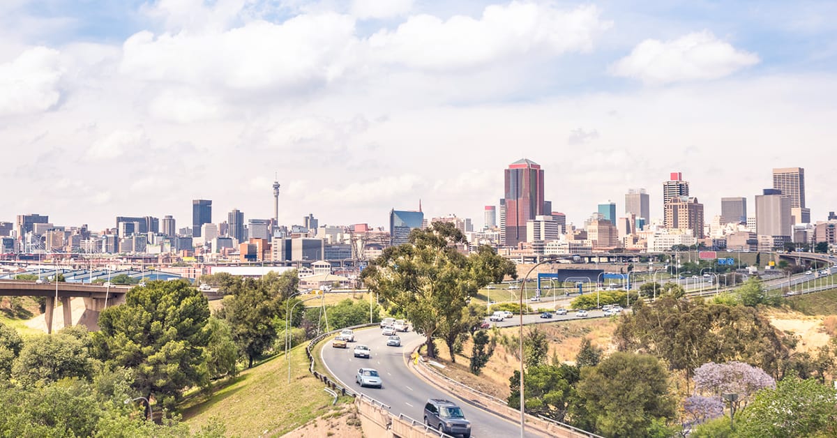 <figcaption>The city of Johannesburg. <em>Image credit: iStock</em></figcaption>