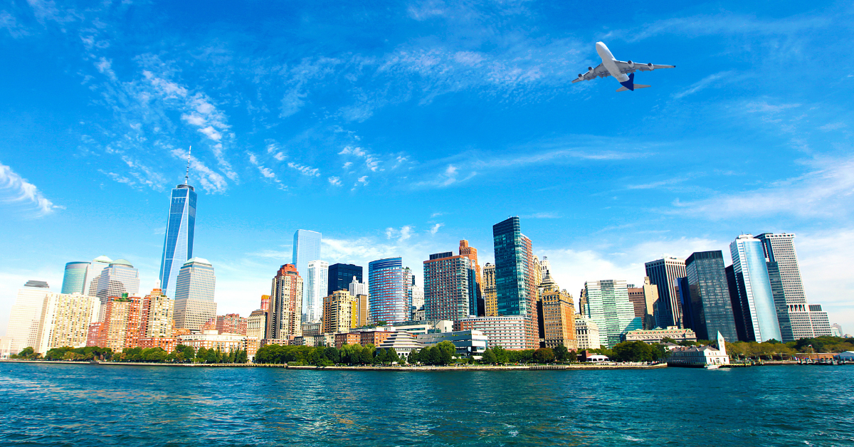 <figcaption class="wp-element-caption">LaGuardia Airport in Queens, New York, is a major hub for domestic flights, recently modernized with extensive renovations. <em>Image credit: TriggerPhoto/Getty Images</em></figcaption>