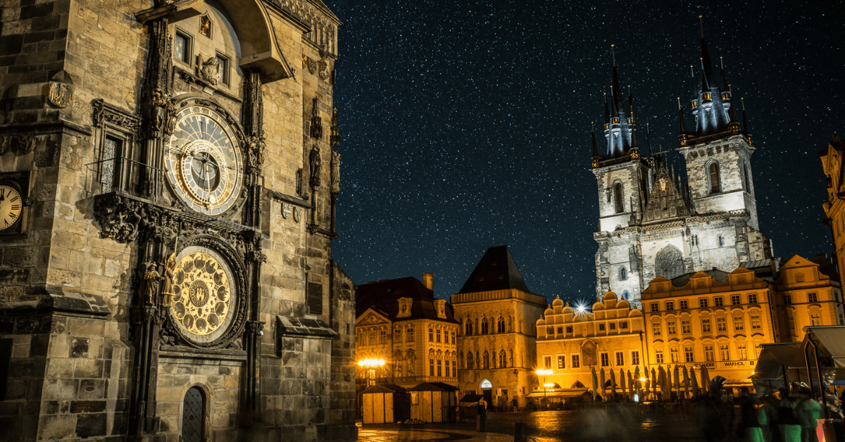 <figcaption class="wp-element-caption">Astronomical Clock, Prague, Czech Republic. <em>Image Credit: Howard Ignatius/Flickr</em></figcaption>