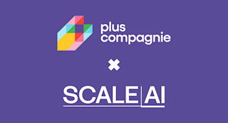 Plus Co x Scale AI - Bannière
