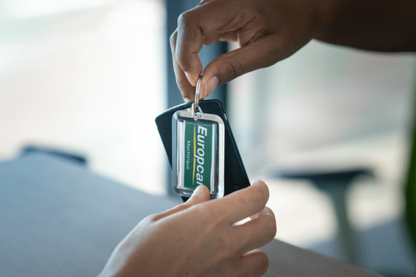 europcar martinique porte clé location voiture
