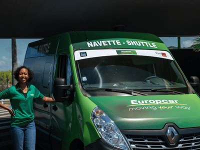 Return to the airport with Europcar Martinique