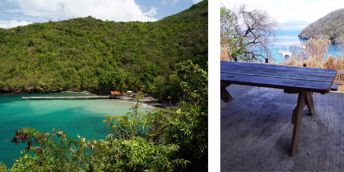 Les Anses d’Arlet – What to see, what to do – Anse Dufour and Anse Noire – Picnic area
