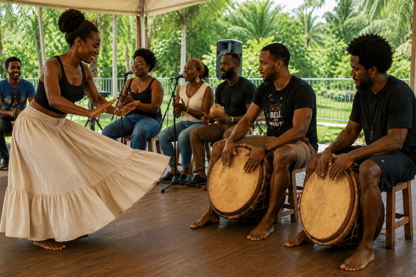 Bèlè: dance, singing and drumming