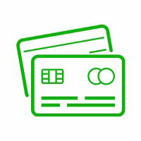 Icône débitez votre carte bancaire Europcar Martinique
