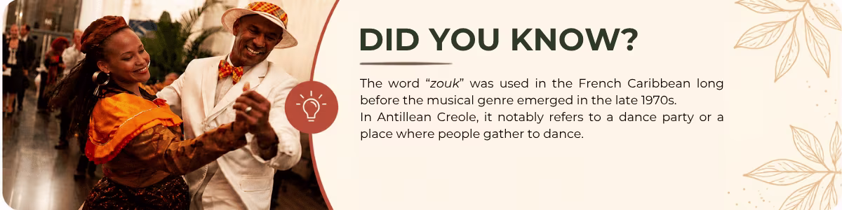 Did you know? The origin of the word “zouk”