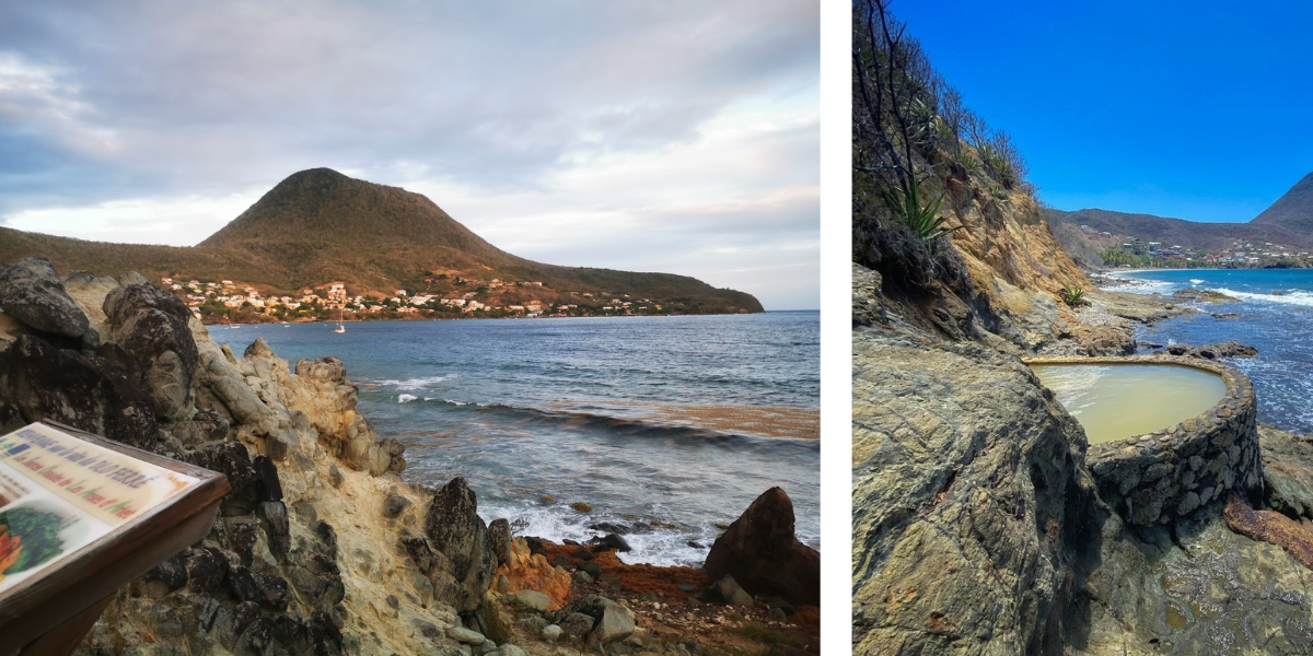 Les Anses d'Arlet en Martinique - Dlo Ferré Petite Anse - Source Chaude Thermale Naturelle 