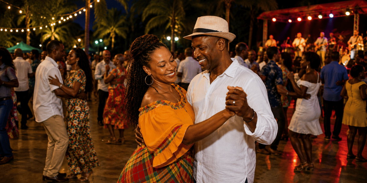 Dancing Zouk in Martinique