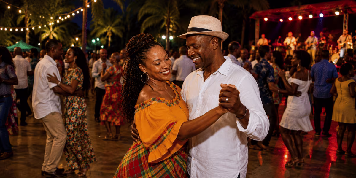 Dancing Zouk in Martinique