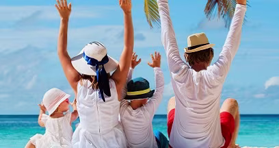 Traveling with family in Martinique