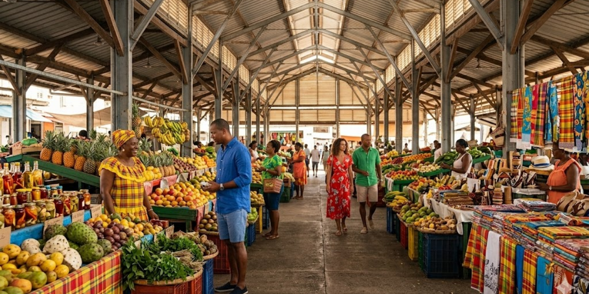 marche couvert de fort de france