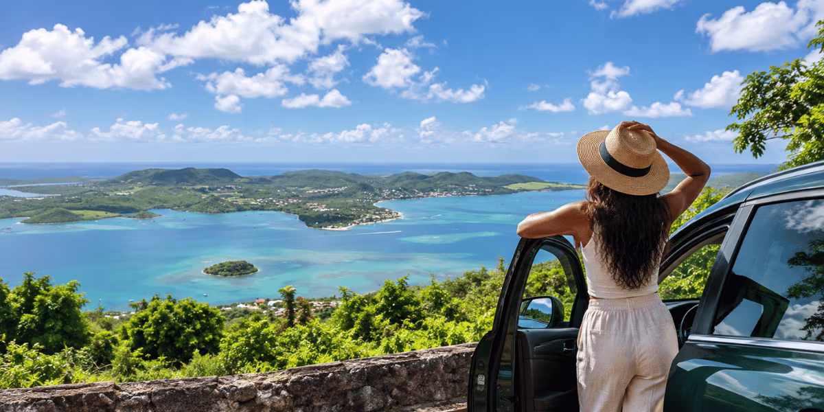 Location tout compris Martinique vue panoramique
