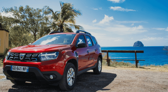 rental car in martinique