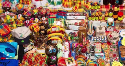 The famous Fort-de-France market