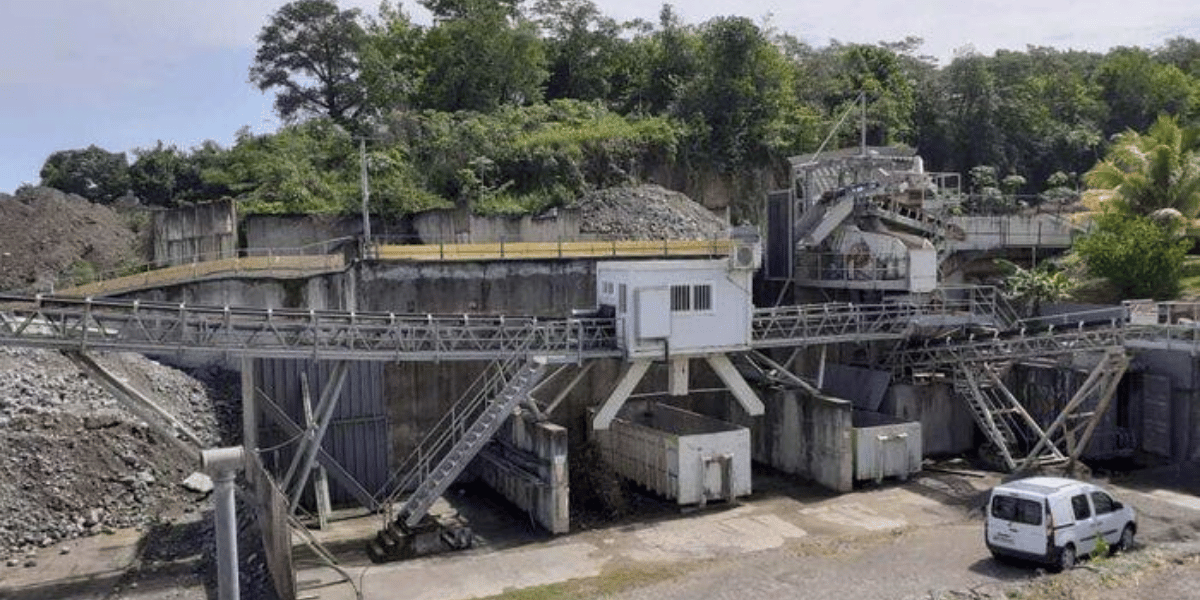 Visite guidée de Batimat Recyclage au Lamentin
