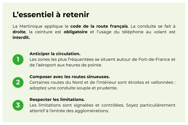 essentiel pour conduire en martinique location voiture martinique 600x400