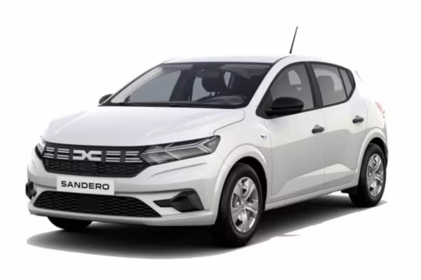 car rental martinique - dacia sandero 600x400 white