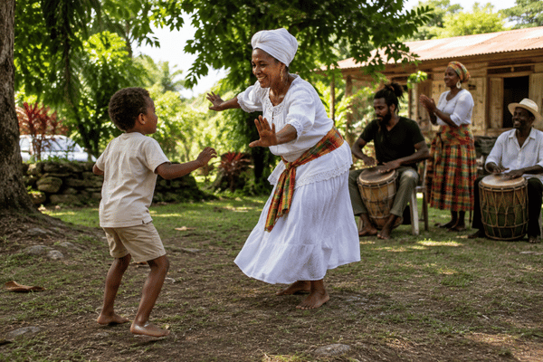 Bèlè dance in Martinique