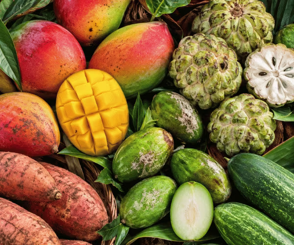 Fruits et légumes de septembre en Martinique