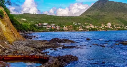 Hot springs in Martinique