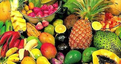 Exotic fruits of Martinique