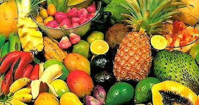 Exotic fruits of Martinique