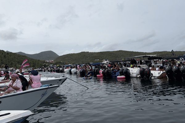 The Front Rows of Boats at Mercury Beach