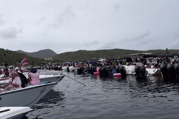 The Front Rows of Boats at Mercury Beach
