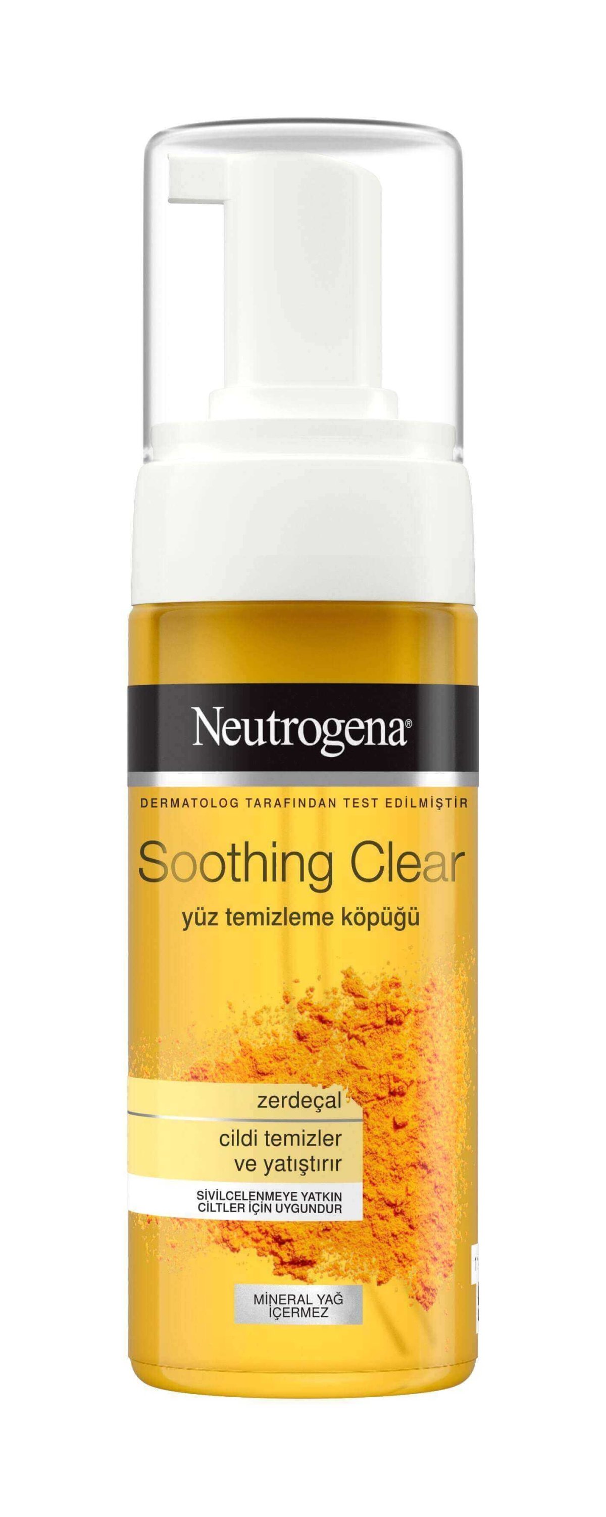 Neutrogena Soothing Clear Yüz Temizleme Köpüğü