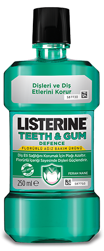 LISTERINE<sup>®</sup> TEETH AND GUM DEFENCE