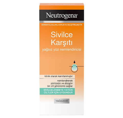 Neutrogena® Sivilce Karşıtı Yağsız Yüz Nemlendiricisi