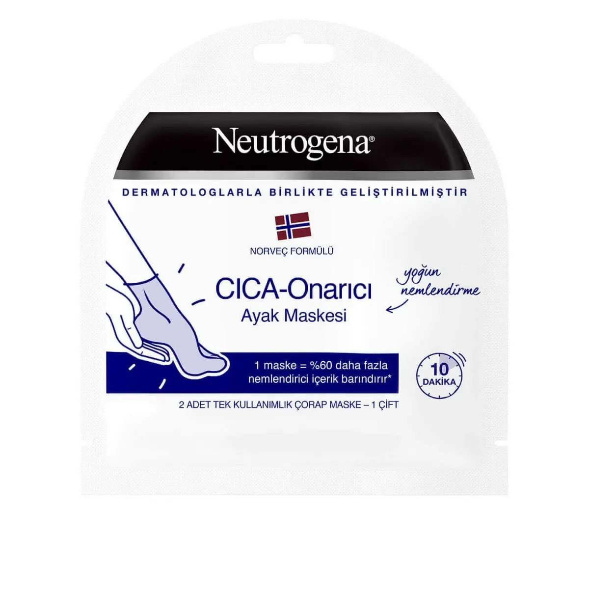 Neutrogena CICA Onarıcı Ayak Maskesi