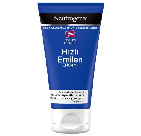 Norveç Formülü Hızlı Emilen El Kremi